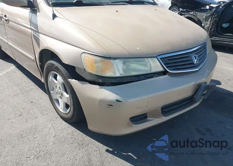 2001 Honda Odyssey Ex z USA, uszkodzony, nr VIN 2HKRL18661H572031